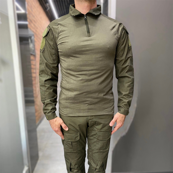 Армейская тактическая рубашка Убакс Combat Олива XL
