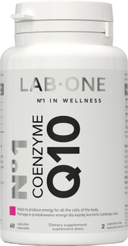 Suplement diety Lab One Coenzyme Q10 60 k (5906395863174)