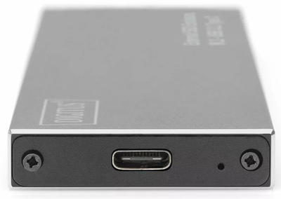 Зовнішня кишеня Digitus для SSD M.2 SATA USB Type-C 3.1 Black (DA-71115)