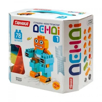 Конструктор дитячий M-toys 78 деталей універсальний великі деталі Різнокольоровий (TS-113837)