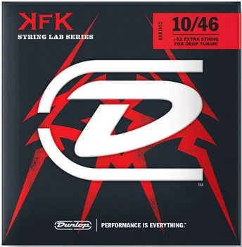 Струни для електрогітар DUNLOP KKN1052 STRING LAB SERIES KERRY KING GUITAR STRINGS (10-52)
