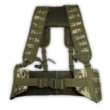 Ремінна-плечова система (РПС) комплект з підсумками (9 позицій) "XL" мультикам