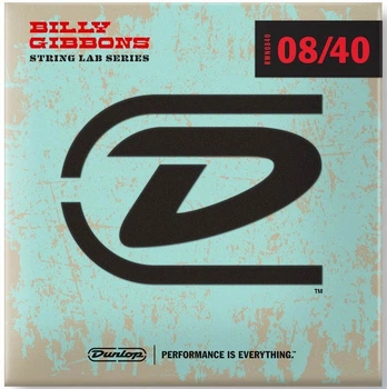 Струны для электрогитар DUNLOP RWN0840 STRING LAB SERIES BILLY GIBBONS GUITAR STRING (08-40)