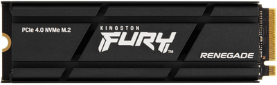 Dysk SSD Kingston FURY Renegade z radiatorem 1TB NVMe M.2 2280 PCIe 4.0 x4 3D NAND TLC (SFYRSK/1000G)