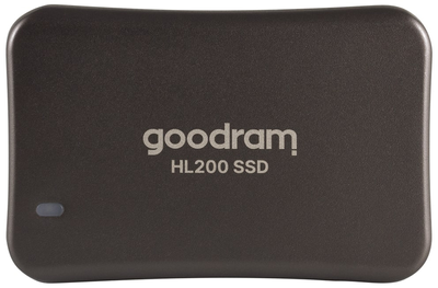 Dysk SSD Goodram HL200 512 GB USB 3.2 Type-C TLC Czarny (SSDPR-HL200-512) Zewnętrzny