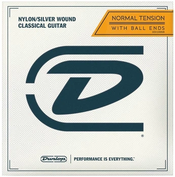 Струни для класичної гітари DUNLOP DCV100NB NORMAL TENSION BALL END CLASSICAL GUITAR STRINGS