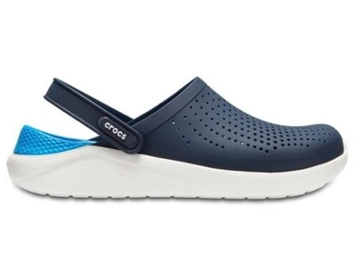 Унисекс кроксы Crocs LiteRide Clog Navy/White M10-W12 42-43р. (27,2 см) Синий