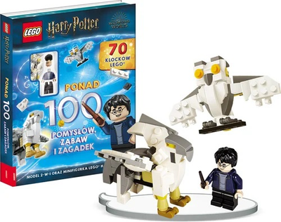 Zestaw książka z klockami LEGO Harry Potter Ponad 100 pomysłów zabaw i zagadek (9788325339661)