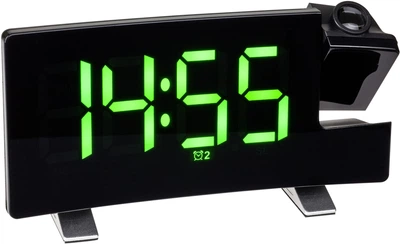 Годинник проекційний з радіо та функцією USB зарядки TFA 60501504