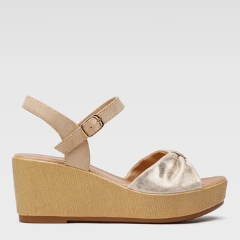 Женские босоножки Clara Barson Helle WS206-01 5904862778884 36 22.7 см Бежевые (5904862778983)