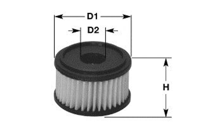 Фильтр топливный Audi Q7/VW Touareg 3.0TDI Clean Filters (MG1676)