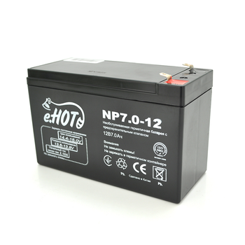 Аккумуляторная батарея 12V 7Ah ENOT (150 x 65 x 95 (100))