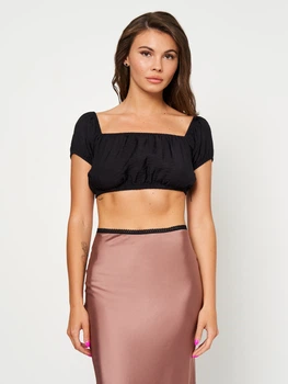 Топ женский H&M 0972841 L Черный (SZ2000215060064)