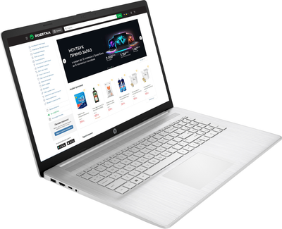 Ноутбук HP Laptop 17-cp3005ua (832W6EA) Natural Silver