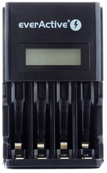 Зарядний пристрій everActive NC-450 Black Edition Ni-MH АА/ААА (NC450B)