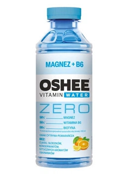 Вода OSHEE Vitamin Water Magnez + B6 Zero 555 мл Лимон - Апельсин