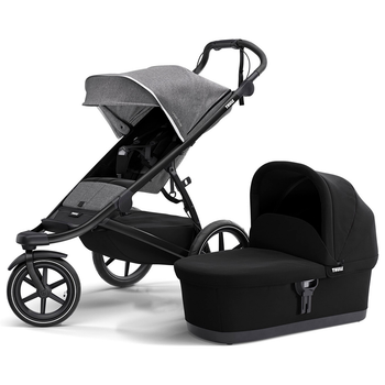 Детская коляска с люлькой Thule Urban Glide 2 Grey Melange TH 10101965