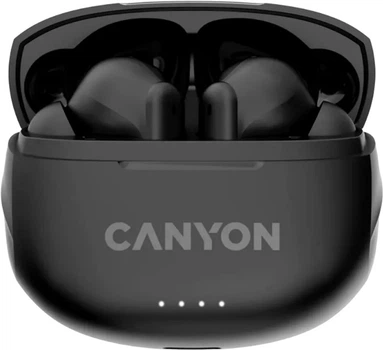 Бездротові навушники Canyon TWS-8 Black (CNS-TWS8B)