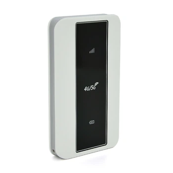 Бездротовий маршрутизатор M10 4G, провідна та бездротова передача, WIFI: 2.4G, LED-дисплей, акумулятор ємністю 2100mAh