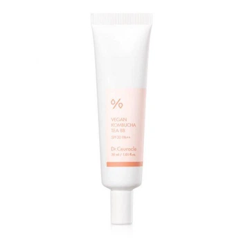 Веганский тональный BB-крем с экстрактом комбучи Dr.Ceuracle Vegan Kombucha Tea BB Cream SPF 30/PA++ 30ml