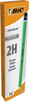 Карандаш чернографитный BIC Criterium 2H 2 мм 12 шт (bc857586)