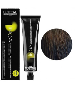 Краска без аммиака L'Oreal Inoa 4.15 шатен пепельный красное дерево 60 мл