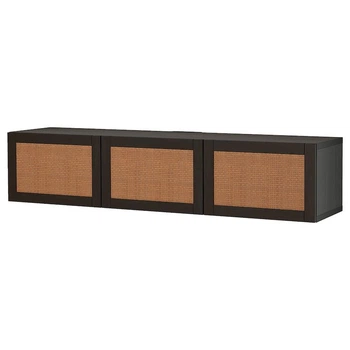 Тумба під телевізор з дверцятами IKEA BESTA 180x42x38 см (494.221.88)