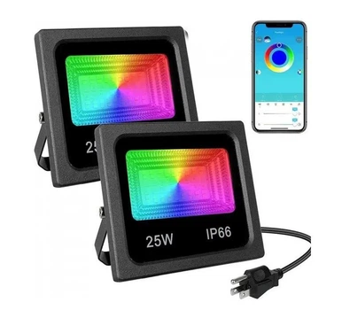 Прожектор SMART LED bluetooth с приложением 15 Вт