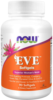 Харчова добавка Now Foods Eve Softgels 90 жувальних капсул (733739038029)