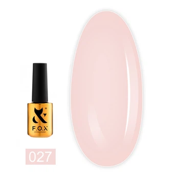 Гель-лак F.O.X gel-polish gold Masha Efrosinina 027 телесно-розовый 7 мл