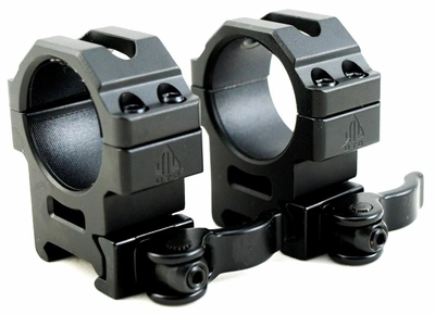 Кільця швидкознімні Leapers UTG Max Strength QD 30mm Medium, середній профіль, Weaver/Picatinny