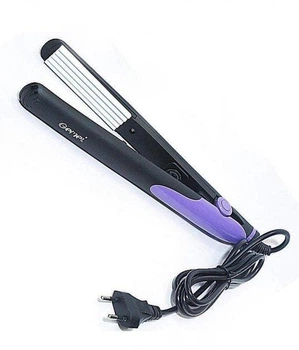 Щипцы плойка гофре для волос Ceramic Geemy GM-1953 W 30W
