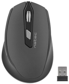 Мышь Natec Siskin Wireless Black/Gray (NMY-1423)