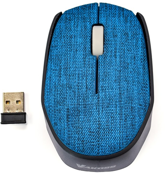 Мышь Vakoss TM-662B Wireless Blue (TM-662B)