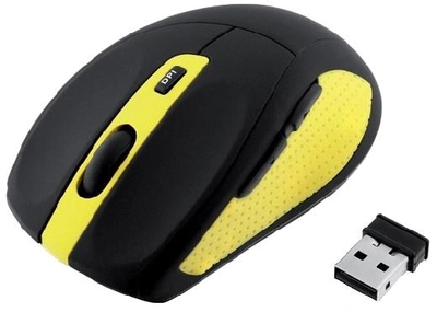 Мышь Ibox Bee2 Pro Wireless Black/Yellow (IMOS604W)
