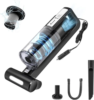 Портативный автомобильный пылесос Foxnovo YD-610 12В Black
