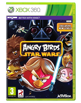Игра Microsoft Xbox 360 Angry Birds Star Wars Английская Версия Б/У