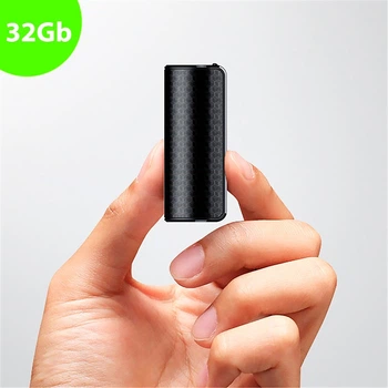 Диктофон Savetek 1000 с работой от аккумулятора до 600 часов 32Gb голосовая активация записи (100032)