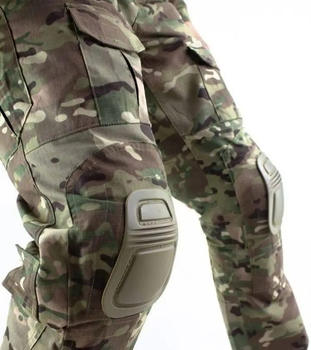 Тактические штаны с наколенниками Multicam для военных ВСУ, размер XL