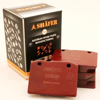 Колодки гальмівні передні SHAFER ВАЗ 2101-06 (SB20166)