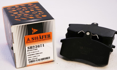 Колодки гальмівні передні SHAFER ВАЗ 2108-2112 (SB23671)