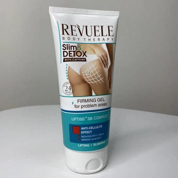 Укрепляющий гель для проблемных зон с кофеином 200мл Revuele SLIM & DETOX