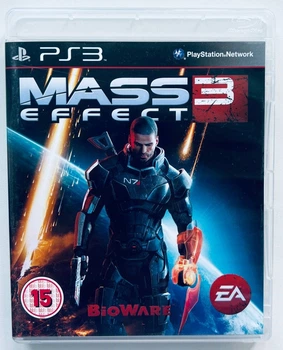 Mass Effect 3, Б/У, русские субтитры - диск для PlayStation 3