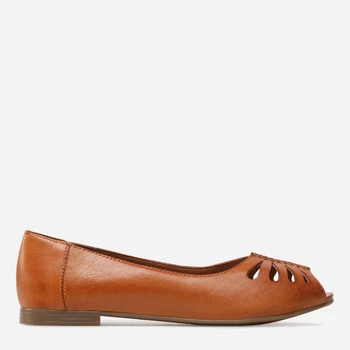 Жіночі балетки шкіряні Lasocki ERICA RST-ERICA-42 5904862817248 41 26.9 см Верблюжі (5904862817408)