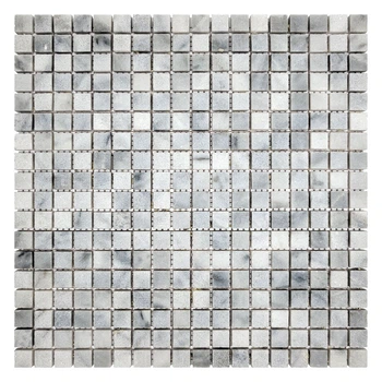 Мозаика из мрамора Матовая МКР-4СН (15x15) White Mix