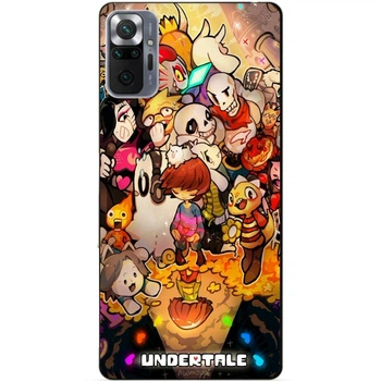 Силиконовый чехол бампер Candy для Xiaomi Redmi Note 10 Pro с рисунком Андертейл Undertale