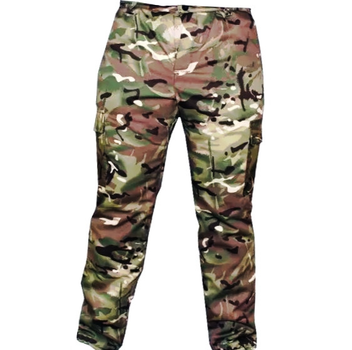 Тактические зимние утепленные военные штаны РХМ5 Rip Stop 44 Мультикам
