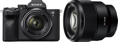 Фотоапарат Sony Alpha A7 IV (28-70mm + 85mm) Black (ILCE7M4B.CEC)