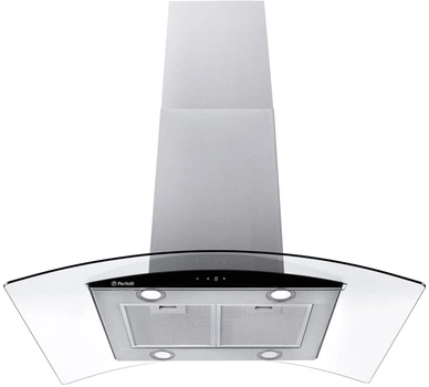Витяжка острівна Perfelli CGS 9632 I 1000 LED (1000 м3/год, 3 швидк., сенсорне кер., пульт) 238833