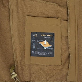 Тактическая куртка Skif Tac SoftShell Gamekeeper XL Песочная (2222330237019)
